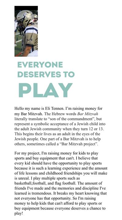 Eli Tennen Donations